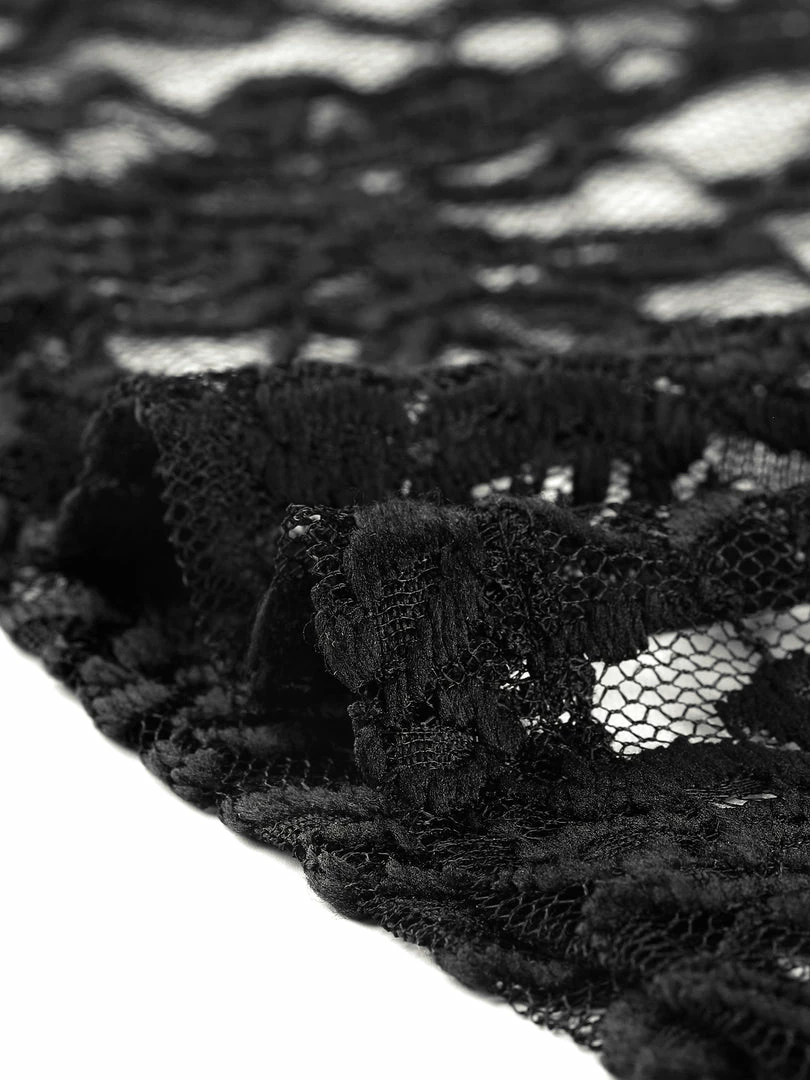 Allegra K Women's Lace Floral Trim Tops Short Sleeve Crew Neck Blouse 9 Allegra K Women's Lace Floral Trim Tops Short Sleeve Crew Neck Blouse