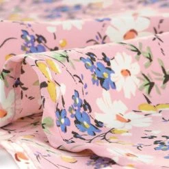 Allegra K Women's Floral Print Ruffle Hem Tie Blouse Square Neck Vintage Top