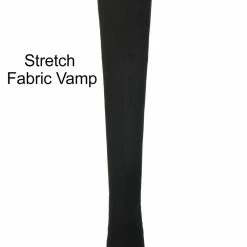 Allegra K Women's Round Toe Chunky Heel Over The Knee High Boots Shoes