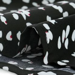 Allegra K Women's Casual Ruffle Neck Faux Wrap Ditsy Floral Peplum Top