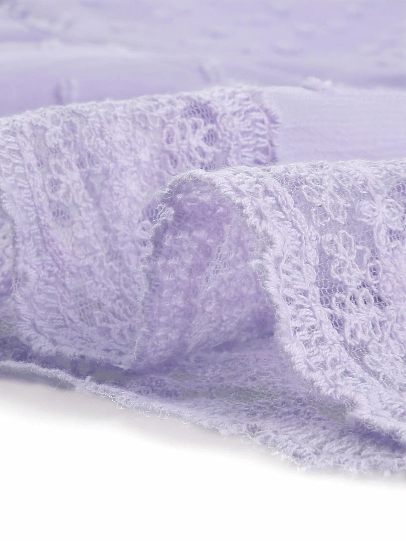 Allegra K Women's Elegant Short Sheer Sleeve Ruffle Hem Swiss Dots Chiffon Dress 9 Allegra K Women's Elegant Short Sheer Sleeve Ruffle Hem Swiss Dots Chiffon Dress