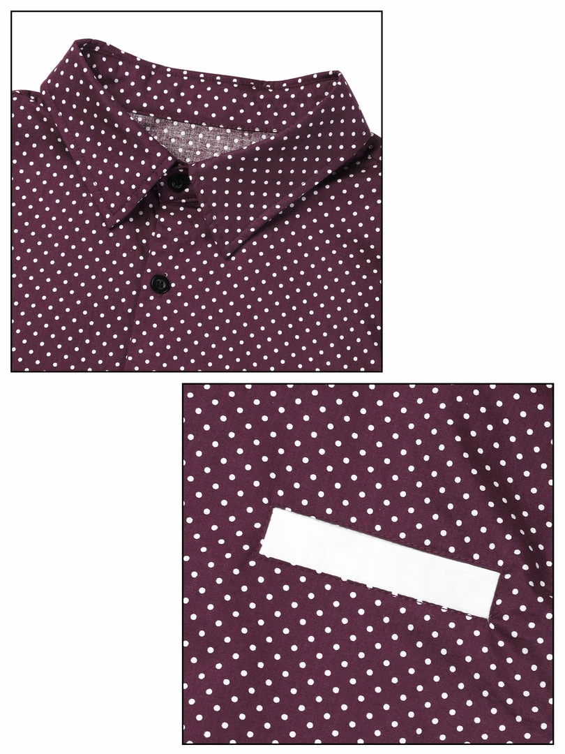 Allegra K Men's Summer Printed Contrast Pocket Short Sleeve Button Down Shirt 20 Allegra K Men's Summer Printed Contrast Pocket Short Sleeve Button Down Shirt