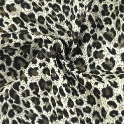 Allegra K Tops Men Vintage Leopard Print Button Down Long Sleeve Cotton Casual Shirt