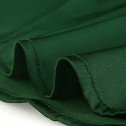 Allegra K Women's Satin Blouse Puff Sleeve Point Collar Vintage Button Up Shirt Tops