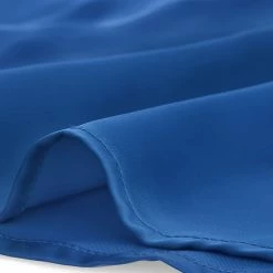 Allegra K Women's Satin Blouse Puff Sleeve Point Collar Vintage Button Up Shirt Tops