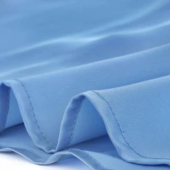 Allegra K Women's Satin Blouse Puff Sleeve Point Collar Vintage Button Up Shirt Tops