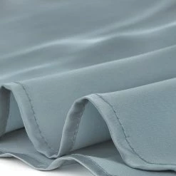 Allegra K Women's Satin Blouse Puff Sleeve Point Collar Vintage Button Up Shirt Tops