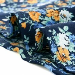 Allegra K Women's Floral Vintage Puff Short Sleeve Sweetheart Neck A-Line Mini Dress Exuberant Blooms