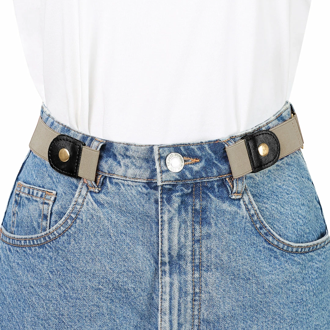 Allegra K Elastic Belts Snap Button Belt For Jeans Accessories 23 Allegra K Elastic Belts Snap Button Belt For Jeans Accessories