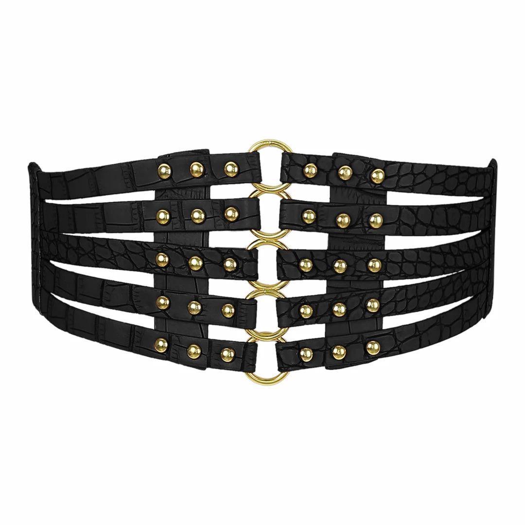 Allegra K Accessories Womens Elastic Wide Waist Belt Vintage Corset Belts For Dresses 4 Allegra K Accessories Womens Elastic Wide Waist Belt Vintage Corset Belts For Dresses
