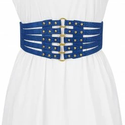 Allegra K Accessories Womens Elastic Wide Waist Belt Vintage Corset Belts For Dresses 53 Allegra K Accessories Womens Elastic Wide Waist Belt Vintage Corset Belts For Dresses
