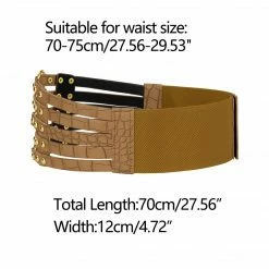 Allegra K Accessories Womens Elastic Wide Waist Belt Vintage Corset Belts For Dresses 47 Allegra K Accessories Womens Elastic Wide Waist Belt Vintage Corset Belts For Dresses
