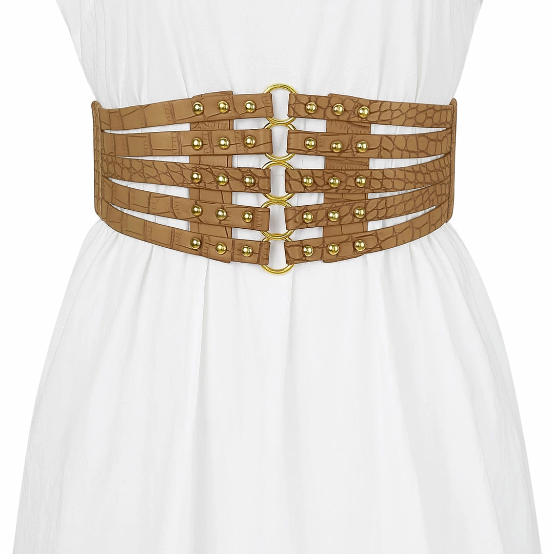 Allegra K Accessories Womens Elastic Wide Waist Belt Vintage Corset Belts For Dresses 23 Allegra K Accessories Womens Elastic Wide Waist Belt Vintage Corset Belts For Dresses