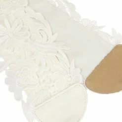 Allegra K Accessories Womens Lace Wide Waist Belt Wrap Around Obi Croset Belts Bowknot