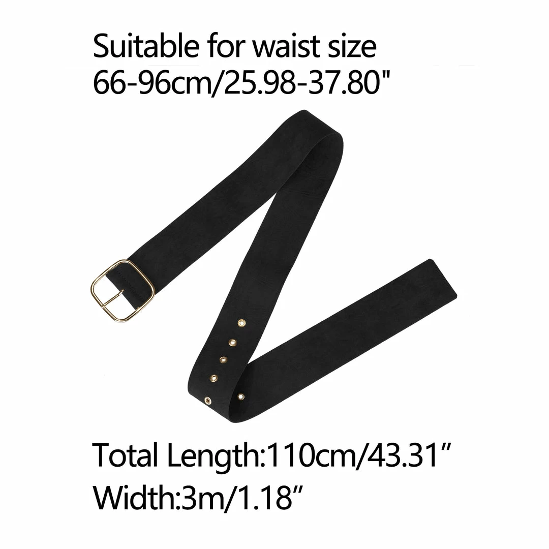 Allegra K Wide Waist Belts For Women Belts Chunky Buckle Adjustable Accessories 17 Allegra K Wide Waist Belts For Women Belts Chunky Buckle Adjustable Accessories