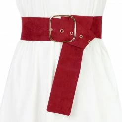 Allegra K Wide Waist Belts For Women Belts Chunky Buckle Adjustable Accessories 43 Allegra K Wide Waist Belts For Women Belts Chunky Buckle Adjustable Accessories