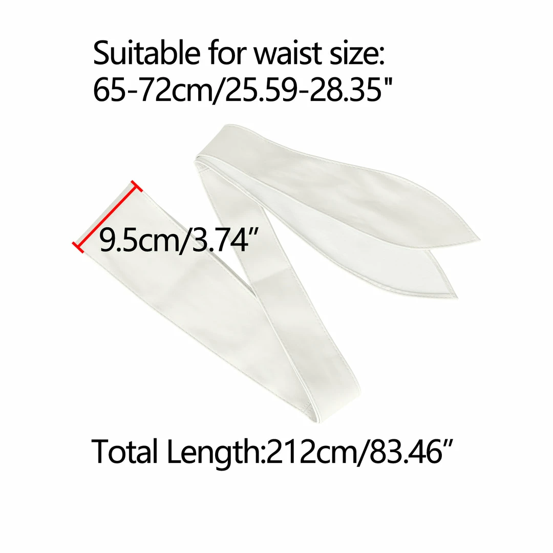 Allegra K Womens Wrap Around Obi Belts Wide Waist Band Belt For Dresses 12 Allegra K Womens Wrap Around Obi Belts Wide Waist Band Belt For Dresses