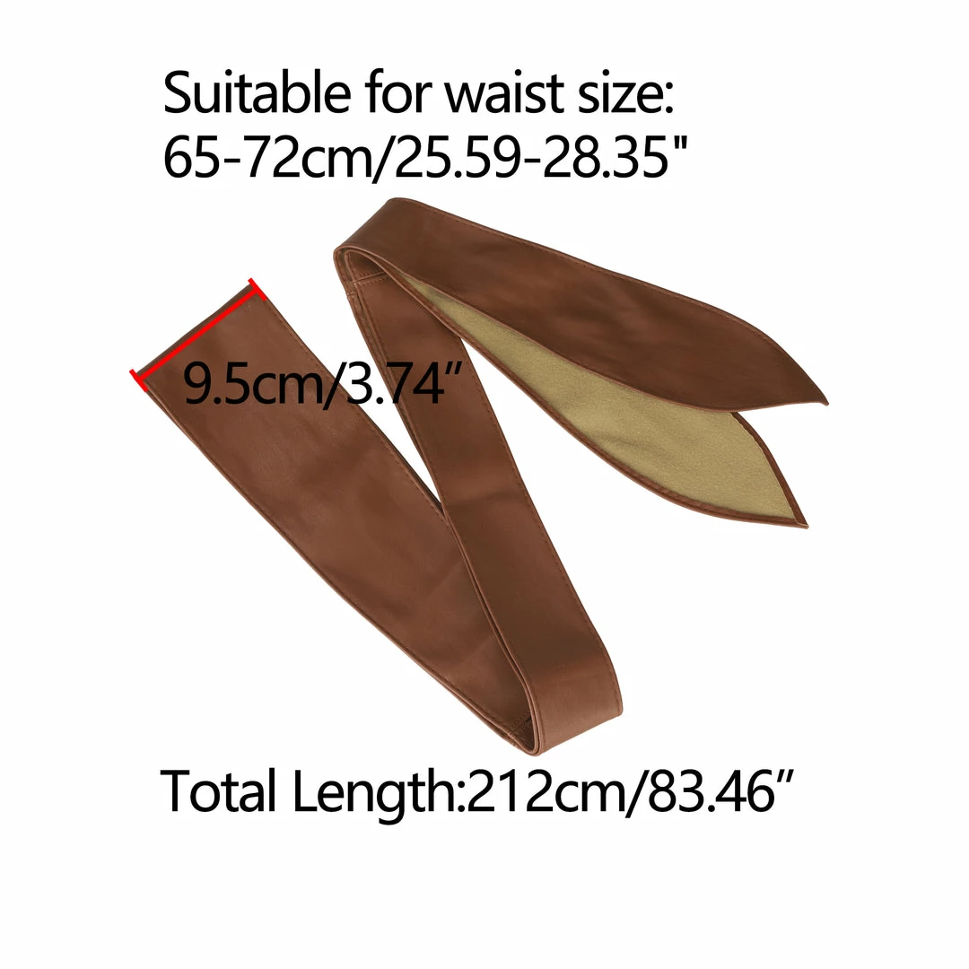 Allegra K Womens Wrap Around Obi Belts Wide Waist Band Belt For Dresses 22 Allegra K Womens Wrap Around Obi Belts Wide Waist Band Belt For Dresses