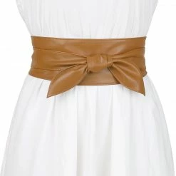 Allegra K Womens Wrap Around Obi Belts Wide Waist Band Belt For Dresses 38 Allegra K Womens Wrap Around Obi Belts Wide Waist Band Belt For Dresses