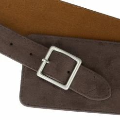 Allegra K Vintage Suede Wide Waist Belts For Women Belt Buckle Adjustable 25 Allegra K Vintage Suede Wide Waist Belts For Women Belt Buckle Adjustable