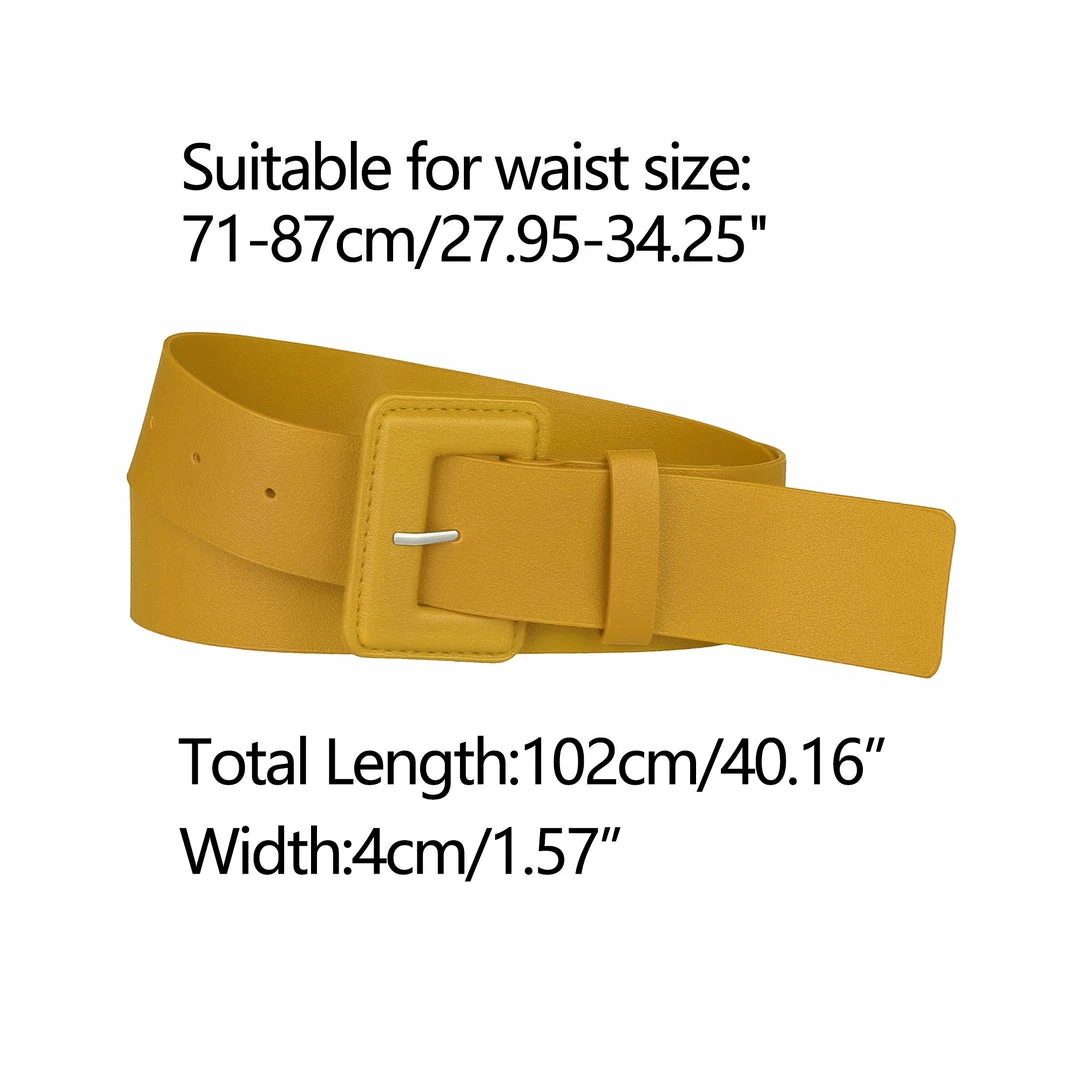 Allegra K Accessories Ladies Waist Belts For Dress Belts Adjustable Rectangle Buckle 26 Allegra K Accessories Ladies Waist Belts For Dress Belts Adjustable Rectangle Buckle