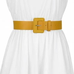 Allegra K Accessories Ladies Waist Belts For Dress Belts Adjustable Rectangle Buckle 51 Allegra K Accessories Ladies Waist Belts For Dress Belts Adjustable Rectangle Buckle