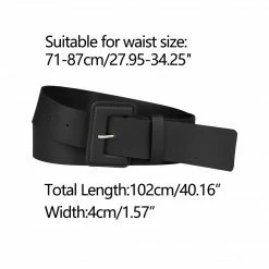 Allegra K Accessories Ladies Waist Belts For Dress Belts Adjustable Rectangle Buckle 46 Allegra K Accessories Ladies Waist Belts For Dress Belts Adjustable Rectangle Buckle