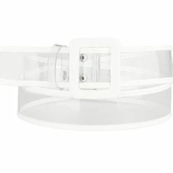 Allegra K Womens Clear Waist Belt Plus Size Skinny Belts For Jeans Dresses Accessories