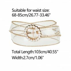 Allegra K Accessories Stylish Womens Clear Waist Belts For Dresses Transparent Belts Pin Buckle 14 Allegra K Accessories Stylish Womens Clear Waist Belts For Dresses Transparent Belts Pin Buckle