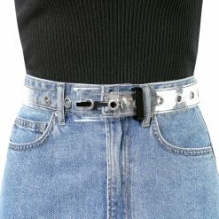 Allegra K Womens Grommet Clear Waist Belt Plus Size Waist Belts For Jeans Dresses Accessories 59 Allegra K Womens Grommet Clear Waist Belt Plus Size Waist Belts For Jeans Dresses Accessories