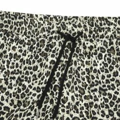 Allegra K Men's Summer Printed Shorts Drawstring Beach Pattern Pants Trunks