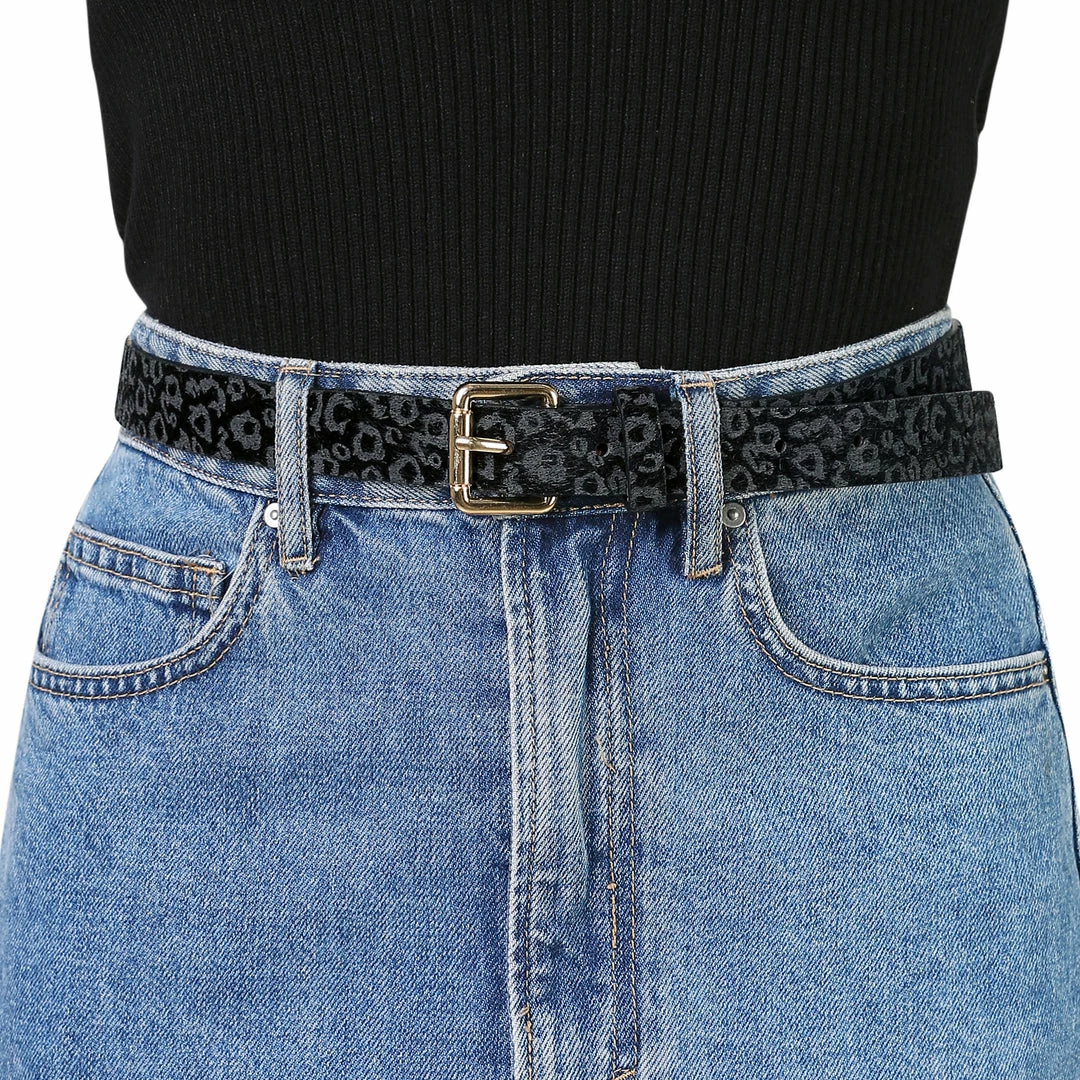 Allegra K Womens Leopard Print Belt Faux Leather Casual Ladies Waist Belts For Jeans Pants 7 Allegra K Womens Leopard Print Belt Faux Leather Casual Ladies Waist Belts For Jeans Pants