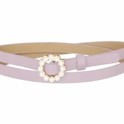 Allegra K Womens Plus Size Waist Belts Pearl Narrow Leather Adjustable Belt For Jeans Dresses Pants 52 Allegra K Womens Plus Size Waist Belts Pearl Narrow Leather Adjustable Belt For Jeans Dresses Pants