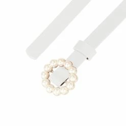 Allegra K Womens Plus Size Waist Belts Pearl Narrow Leather Adjustable Belt For Jeans Dresses Pants 45 Allegra K Womens Plus Size Waist Belts Pearl Narrow Leather Adjustable Belt For Jeans Dresses Pants