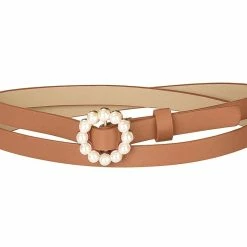 Allegra K Womens Plus Size Waist Belts Pearl Narrow Leather Adjustable Belt For Jeans Dresses Pants 36 Allegra K Womens Plus Size Waist Belts Pearl Narrow Leather Adjustable Belt For Jeans Dresses Pants