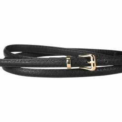 Allegra K Womens Skinny Embossed Leather Belts Alloy Pin Buckle Belt For Jeans Dresses Pants 60 Allegra K Womens Skinny Embossed Leather Belts Alloy Pin Buckle Belt For Jeans Dresses Pants