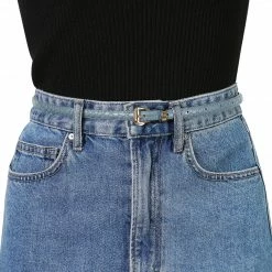 Allegra K Womens Skinny Embossed Leather Belts Alloy Pin Buckle Belt For Jeans Dresses Pants 67 Allegra K Womens Skinny Embossed Leather Belts Alloy Pin Buckle Belt For Jeans Dresses Pants