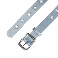 Allegra K Womens Grommet Belt Faux Leather Adjustable Waist Strap Belts For Jeans Pants Accessories