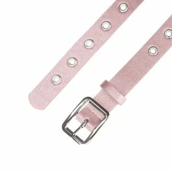 Allegra K Womens Grommet Belt Faux Leather Adjustable Waist Strap Belts For Jeans Pants Accessories