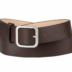 Allegra K Women Pin Buckle Belt Soft Wide Waist Belt Casual Dresses Jeans Pants