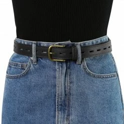 Allegra K Faux Leather Belt Hollow Waist Belts With Buckle Belts For Women 51 Allegra K Faux Leather Belt Hollow Waist Belts With Buckle Belts For Women