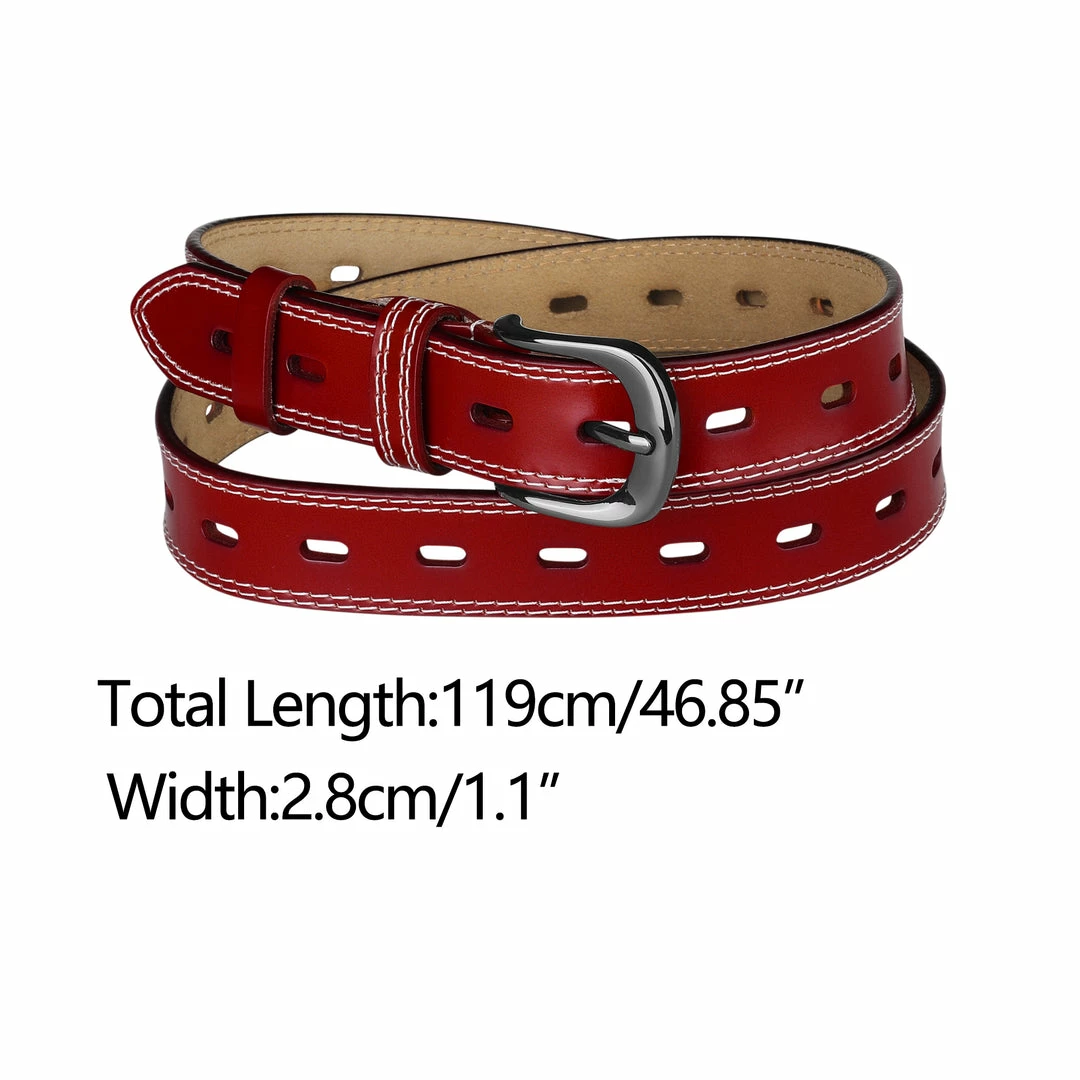 Allegra K Faux Leather Belt Hollow Waist Belts With Buckle Belts For Women 10 Allegra K Faux Leather Belt Hollow Waist Belts With Buckle Belts For Women