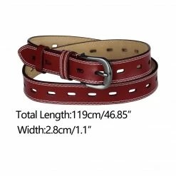 Allegra K Faux Leather Belt Hollow Waist Belts With Buckle Belts For Women 42 Allegra K Faux Leather Belt Hollow Waist Belts With Buckle Belts For Women