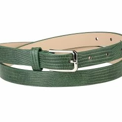 Allegra K Women's Skinny Waist Belts Single Pin Buckle Cute Animal Printed Pants Dress Thin Faux Leather Belt Accessories