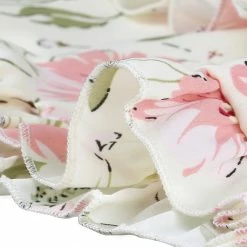 Allegra K Women's Floral Print Bow Tie Neck 3/4 Sleeve Layered Mini Dress 39 Allegra K Women's Floral Print Bow Tie Neck 3/4 Sleeve Layered Mini Dress