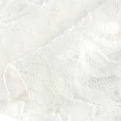 Allegra K Women's Lace Embroidery Semi Sheer Vintage Puff Sleeve Top