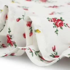 Allegra K Women's Puff Sleeve Back Smocked Sweetheart Neck Floral Ruffled Hem Dress