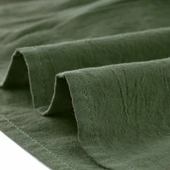 Allegra K Women's Belted Ruffled Hem Button-Down Cotton Safari Shirt Dress