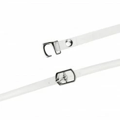 Allegra K Accessories Womens Detachable Transparent CLear Crossed Shoe Straps Belts Bands For Holding Loose High Heels