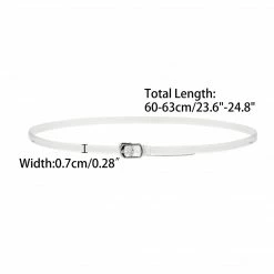 Allegra K Accessories Womens Detachable Transparent CLear Crossed Shoe Straps Belts Bands For Holding Loose High Heels